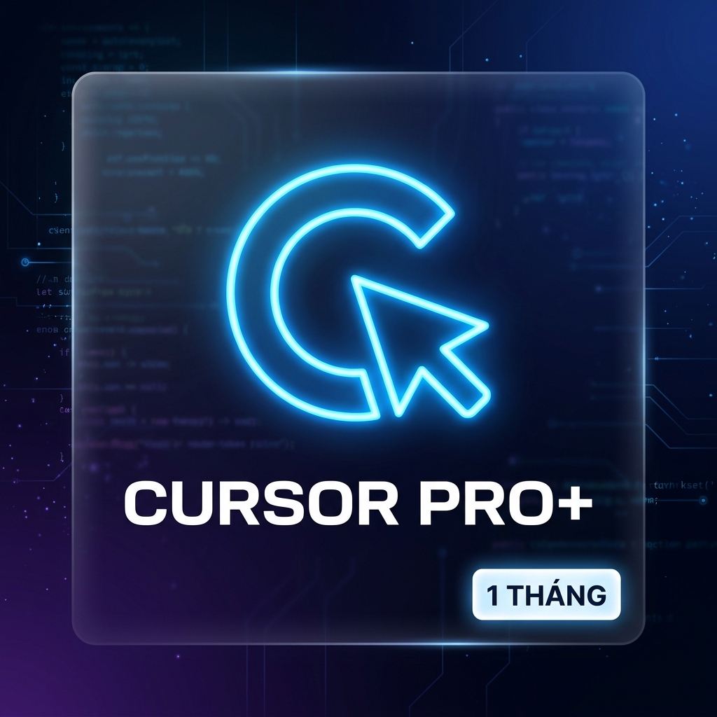 Cursor Pro+ 1 Tháng - Tài Khoản Tạo Sẵn (BH30 Ngày)