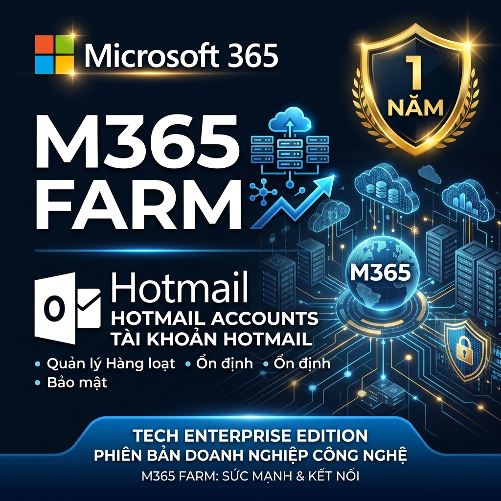 Farm MS 365 1 Năm Hotmail