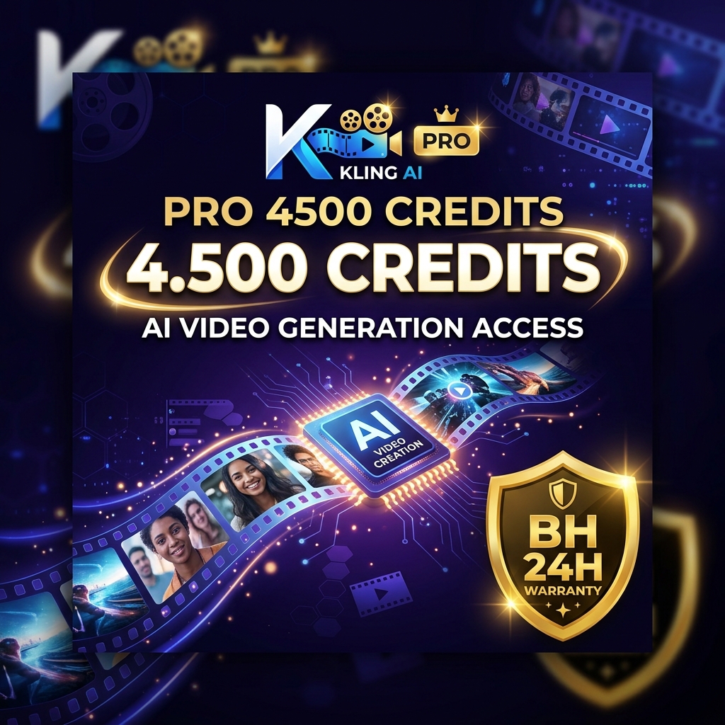 Kling pro 4k5 credit bh 24h