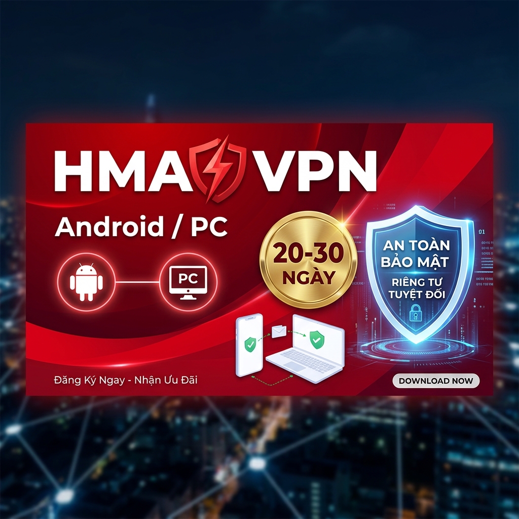 Key HMA Android/PC 20-30 Ngày